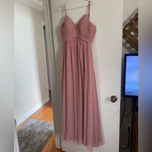Azazie Dusty Rose Bridesmaid Dress